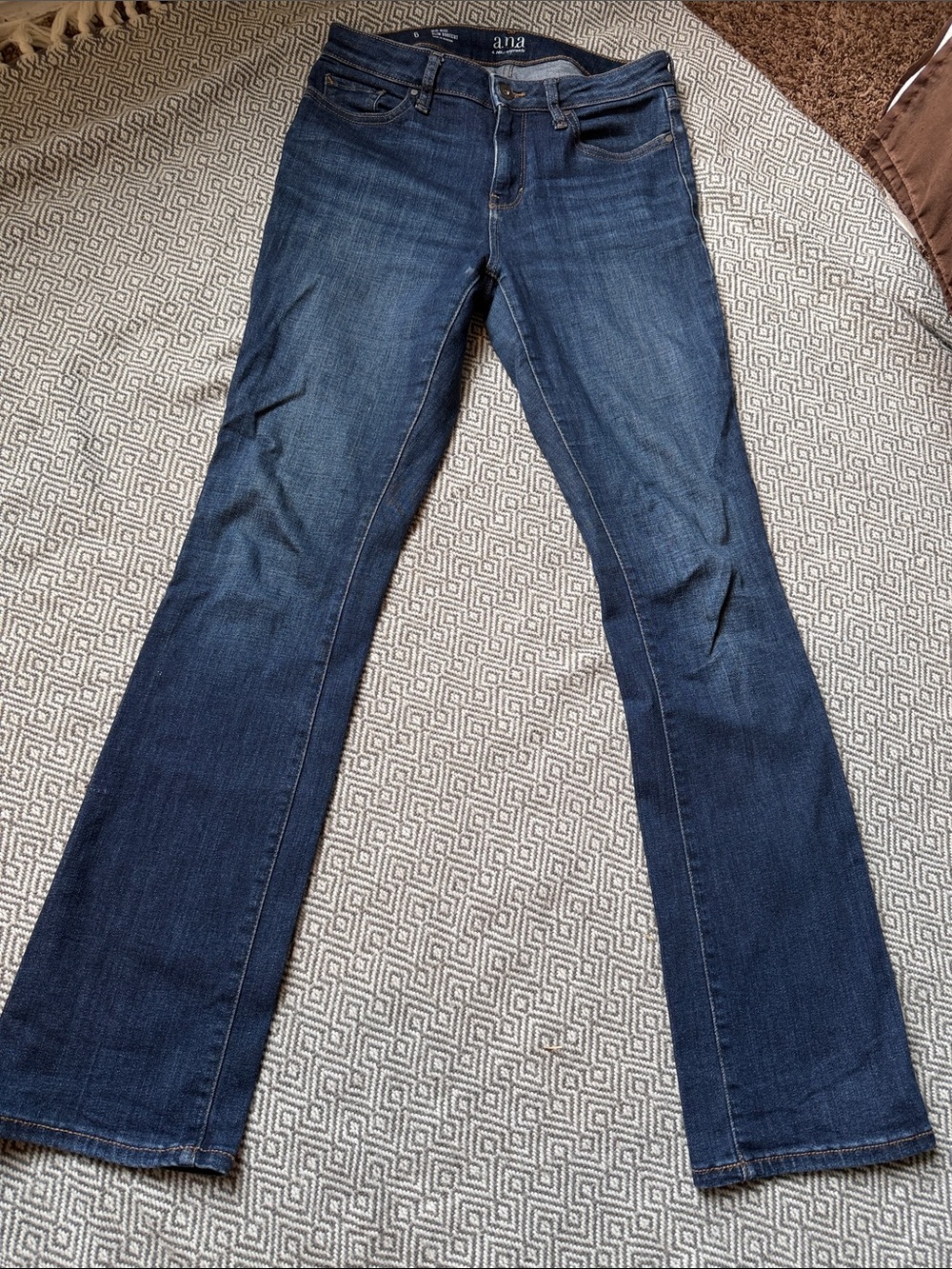 a.n.a Dark Blue Slim Bootcut - Picture 1 of 6